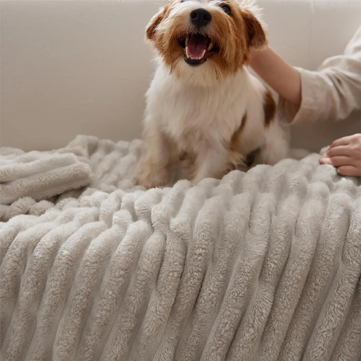 【Mother's day Deal】Bedsure Luxury Corduroy Fleece Sleep Blanket- Ultra Soft, Warm, Cozy Extra Soft Baby Blanket for Sofa, Bed, Nursery Ideal Seasonal Gift Solid Yellow Color, Lightweight Comforter