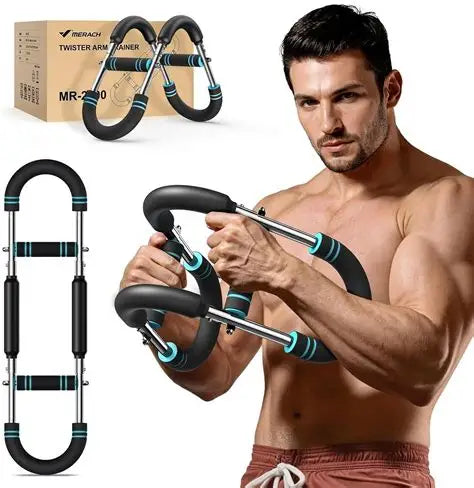 Adjustable Workout Equipment Men Women Beginners Portable Chest Exerciser Grips Home Gym Twister Arm Trainer